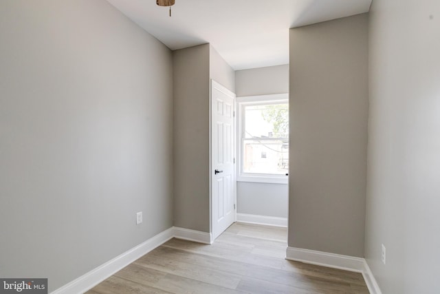 5002 Chalgrove Ave, Baltimore, MD 21215 - unfurnished room featuring light wood-style floors and baseboards