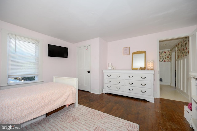 389 Cypress St, Millington, MD 21651 - bedroom featuring dark wood finished floors and baseboards
