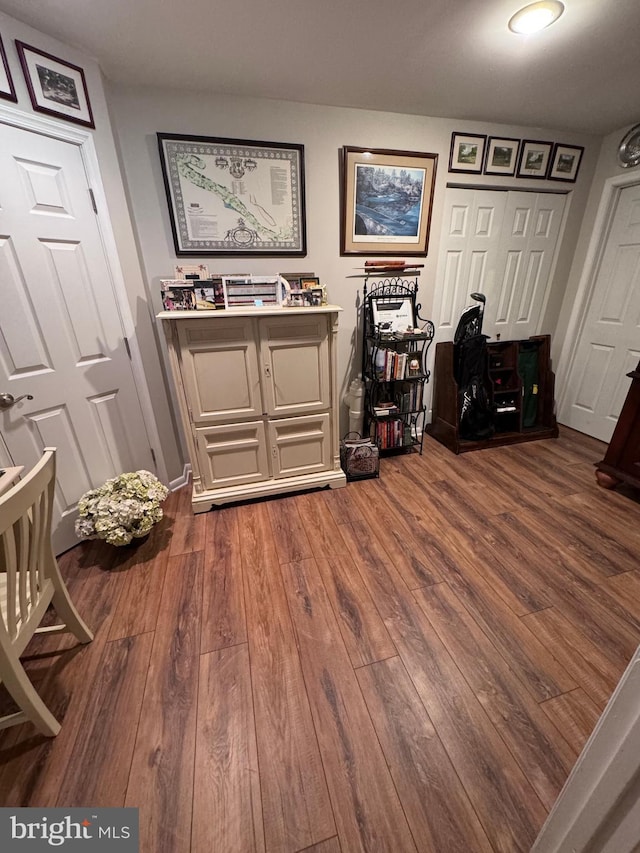 10 Malibu Ct, Towson, MD 21204 - interior space featuring wood finished floors