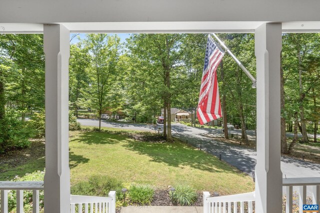 14 Patriot Ln, Palmyra, VA 22963 - view of green lawn featuring view of scattered trees