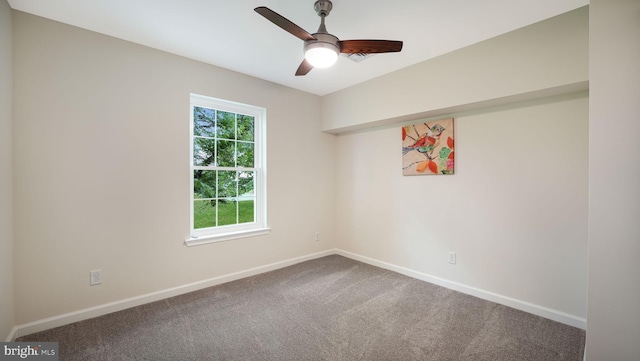 1703 Hopkins Ct, Southampton, PA 18966 - empty room with carpet flooring and ceiling fan