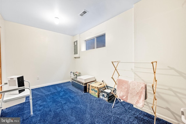 49 Huntley Ct, Sterling, VA 20165 - sitting room featuring carpet, electric panel, and baseboards