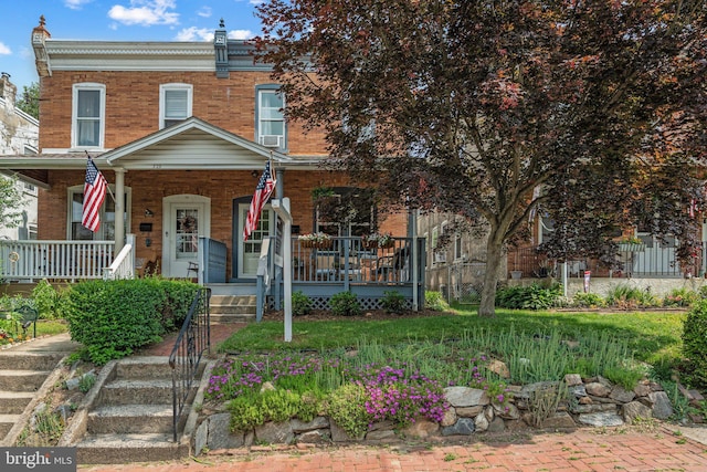 327 W Fourth St, Media, PA 19063 - multi unit property with a porch and brick siding