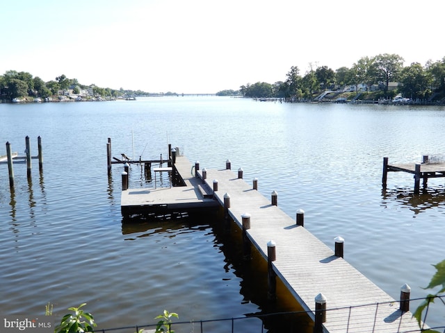 7638 Laurel Dr, Pasadena, MD 21122 - dock area with a water view
