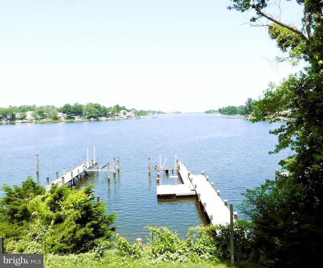 7638 Laurel Dr, Pasadena, MD 21122 - dock featuring a water view