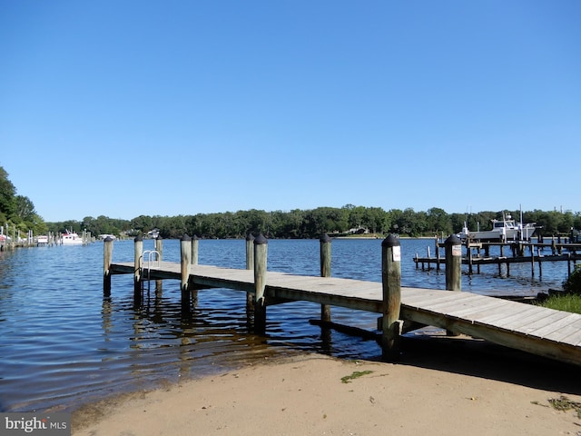 7638 Laurel Dr, Pasadena, MD 21122 - dock area with a water view