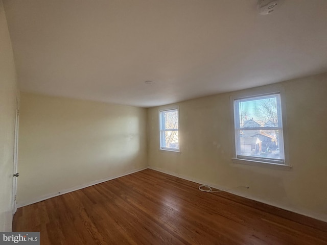 331 Garden Ave, Camden, NJ 08105 - spare room with wood finished floors and baseboards