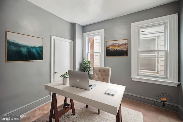 267 S 63rd St, Philadelphia, PA 19139 - carpeted office with baseboards