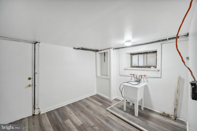 267 S 63rd St, Philadelphia, PA 19139 - finished basement with wood finished floors and baseboards