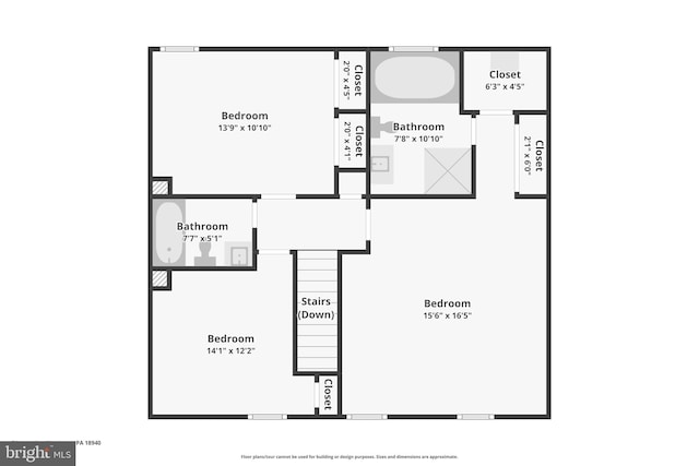 5 Locust Ln, Newtown, PA 18940 - room layout
