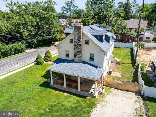 285 N Lansdowne Ave, Lansdowne, PA 19050 - view from above of property