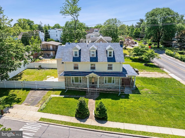 285 N Lansdowne Ave, Lansdowne, PA 19050 - view of front of home with stone siding