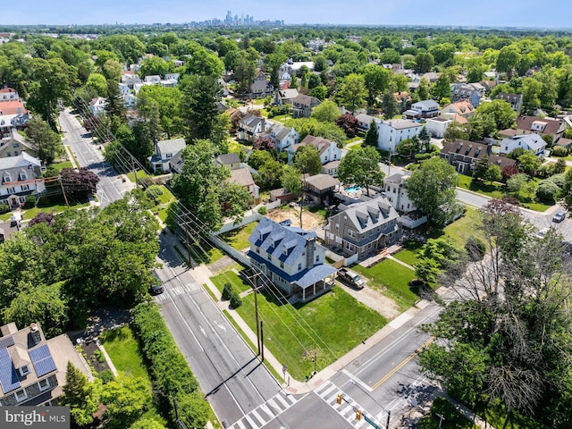 285 N Lansdowne Ave, Lansdowne, PA 19050 - aerial perspective of suburban area
