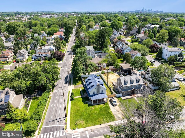 285 N Lansdowne Ave, Lansdowne, PA 19050 - aerial view of residential area