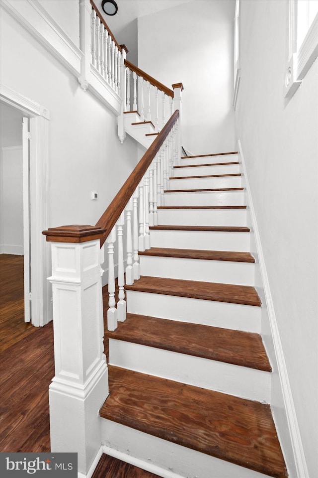 12 Layton Ave S, Camden Wyoming, DE 19934 - stairs with wood finished floors and a high ceiling