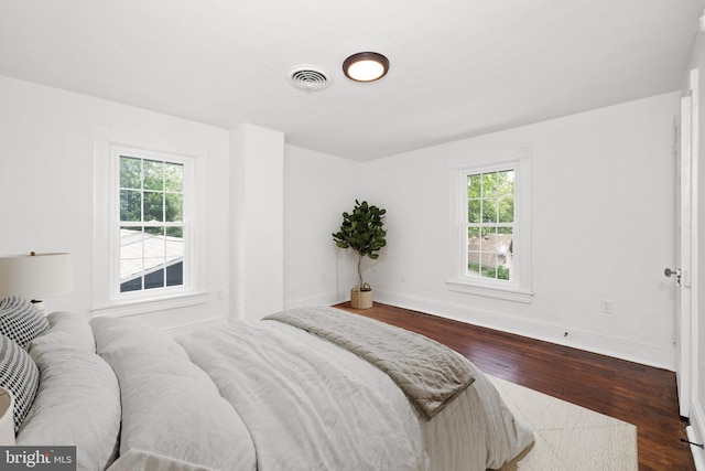 12 Layton Ave S, Camden Wyoming, DE 19934 - bedroom with dark wood-style floors and baseboards