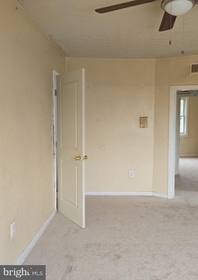 3800 Potee St, Baltimore, MD 21225 - carpeted spare room with ceiling fan and baseboards