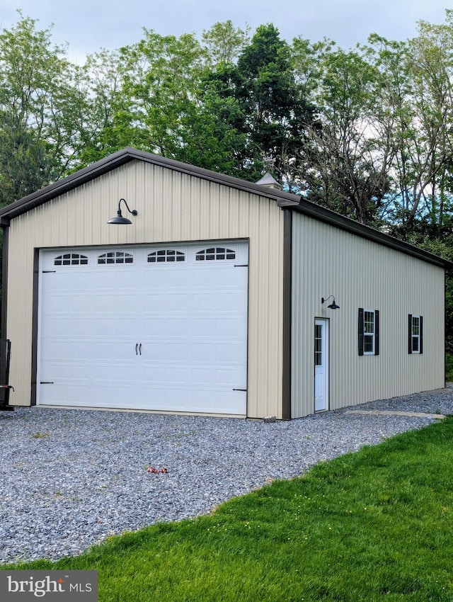 35 Krall Rd, Myerstown, PA 17067 - view of detached garage