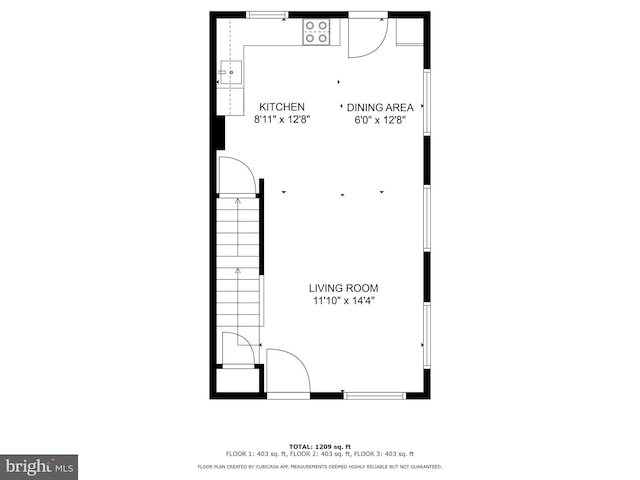 6807 Radcliffe Dr, Alexandria, VA 22307 - floor plan / room layout