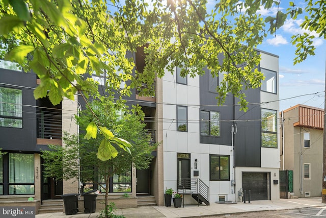 2206 E Fletcher St, Philadelphia, PA 19125 - view of building exterior featuring a garage