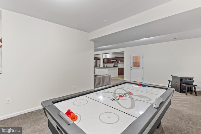 12916 Steam Mill Farm Dr, Brandywine, MD 20613 - rec room with carpet and baseboards