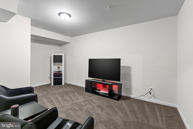 12916 Steam Mill Farm Dr, Brandywine, MD 20613 - carpeted living area with baseboards