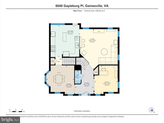6040 Gayleburg Pl, Gainesville, VA 20155 - home floor plan