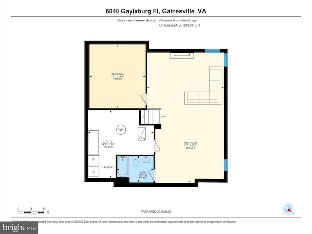6040 Gayleburg Pl, Gainesville, VA 20155 - room layout