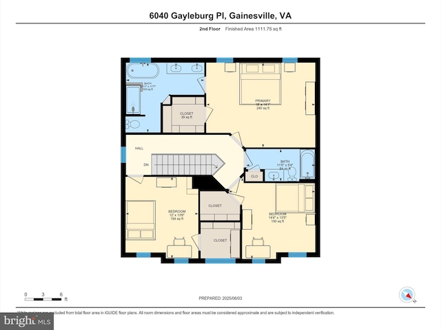 6040 Gayleburg Pl, Gainesville, VA 20155 - floor plan / room layout