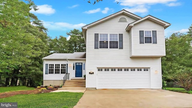 47251 Silver Slate Dr, Lexington Park, MD 20653 - view of front of home featuring an attached garage and driveway