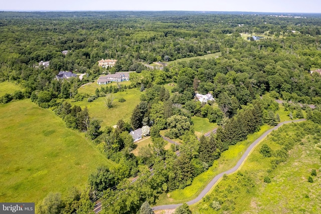100 Carson Rd, Princeton, NJ 08540 - bird's eye view of a heavily wooded area