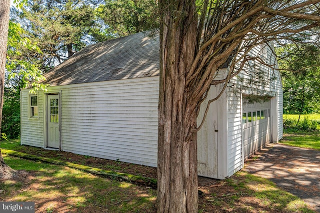 100 Carson Rd, Princeton, NJ 08540 - view of detached garage