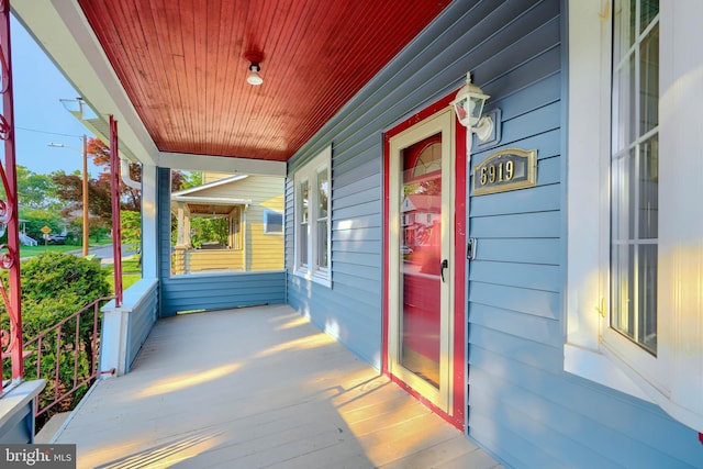 5919 Sefton Ave, Baltimore, MD 21214 - view of porch