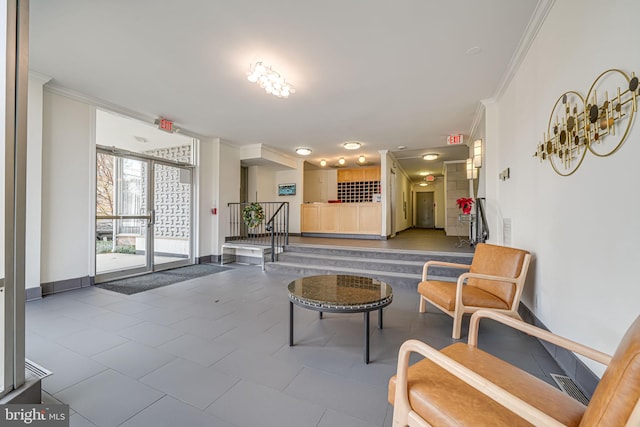 2800 Wisconsin Ave NW Unit 504, Washington, DC 20007 - building lobby featuring crown molding