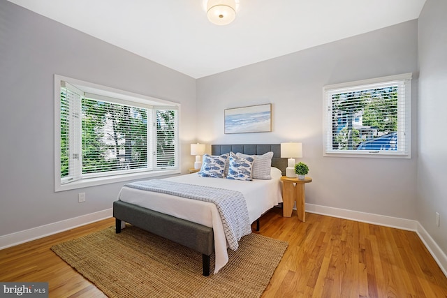 3442 Rockway Ave, Annapolis, MD 21403 - bedroom featuring baseboards and wood finished floors