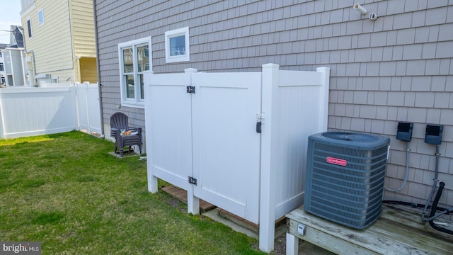 1107 Ocean Ave, Brigantine, NJ 08203 - exterior view of cooling unit