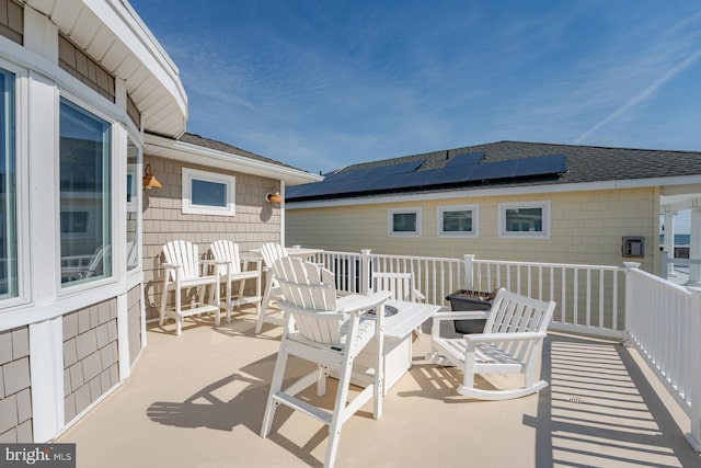 1107 Ocean Ave, Brigantine, NJ 08203 - view of patio / terrace featuring a deck