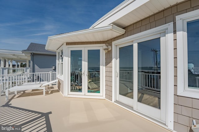 1107 Ocean Ave, Brigantine, NJ 08203 - balcony featuring french doors