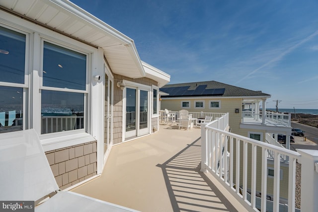 1107 Ocean Ave, Brigantine, NJ 08203 - balcony featuring outdoor dining space