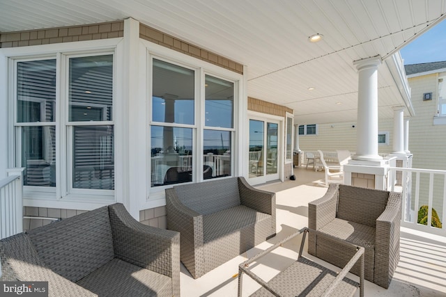 1107 Ocean Ave, Brigantine, NJ 08203 - view of wooden deck