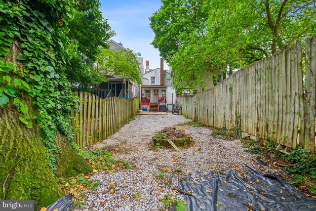 137 2nd St, Bordentown, NJ 08505 - view of fenced backyard