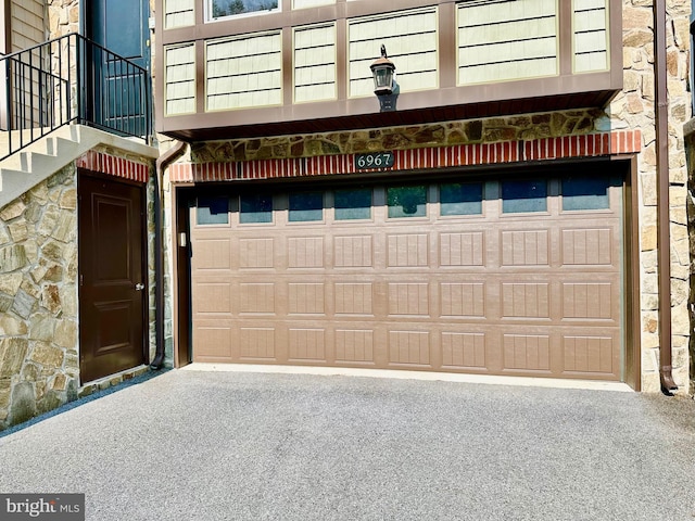 6967 Country Club Ter, New Market, MD 21774 - garage featuring driveway