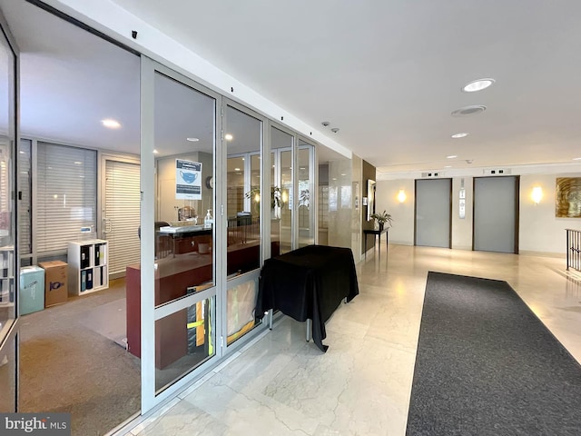 1900 Lyttonsville Rd NE Unit 509, Silver Spring, MD 20910 - community lobby featuring recessed lighting