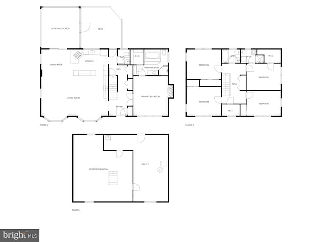 5404 Nedra Ave, Alexandria, VA 22310 - home floor plan
