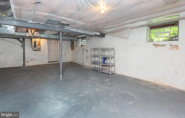 921 Coopertown Rd, Bryn Mawr, PA 19010 - below grade area featuring electric panel