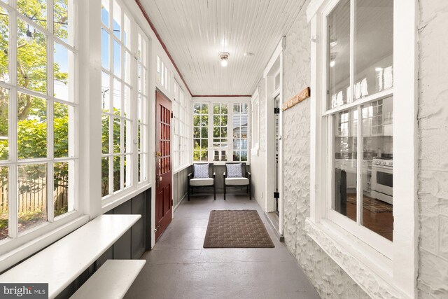 6914 6th St NW, Washington, DC 20012 - sunroom featuring french doors