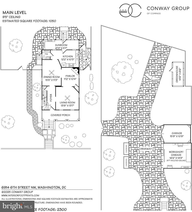 6914 6th St NW, Washington, DC 20012 - floor plan / room layout
