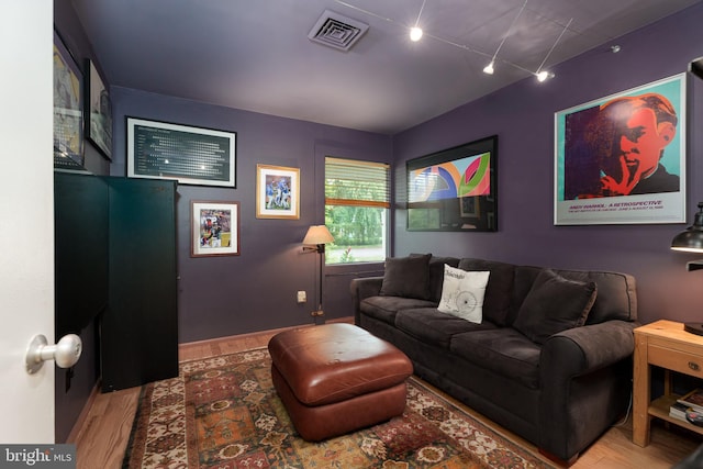 84 Cuyler Rd, Princeton, NJ 08540 - living area with wood finished floors and baseboards