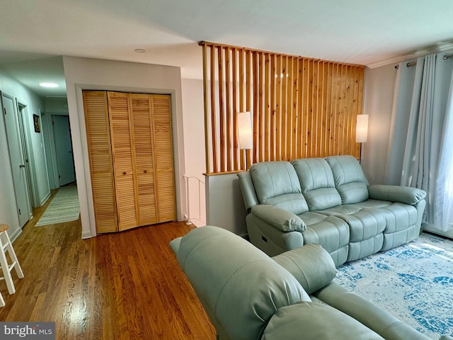 701 25th St, Huntingdon, PA 16652 - living area with wood finished floors