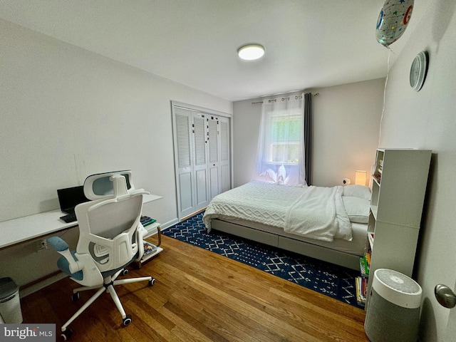 701 25th St, Huntingdon, PA 16652 - bedroom featuring wood finished floors and a closet